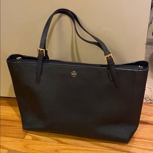 Tory Burch Navy Robinson Tote